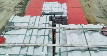 抚州 芝麻白仿形加直形路沿石出货日常