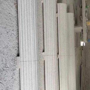 抚州 花岗岩厂家带你看白麻花岗岩门楼大柱柱皮