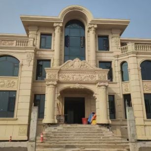 抚州 黄金麻花岗岩别墅外墙干挂