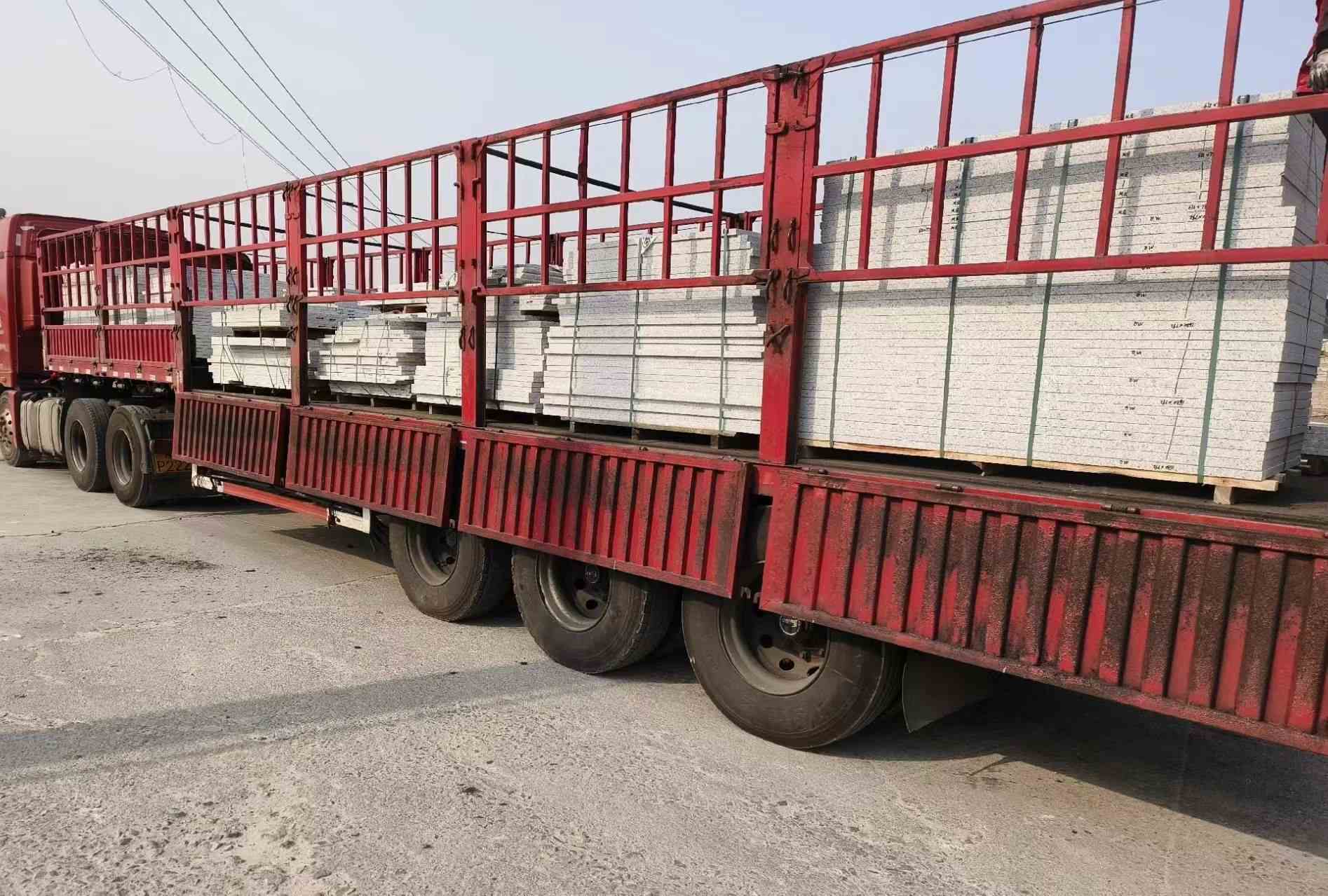 抚州 白麻荔枝面外墙干挂，工厂装车日常