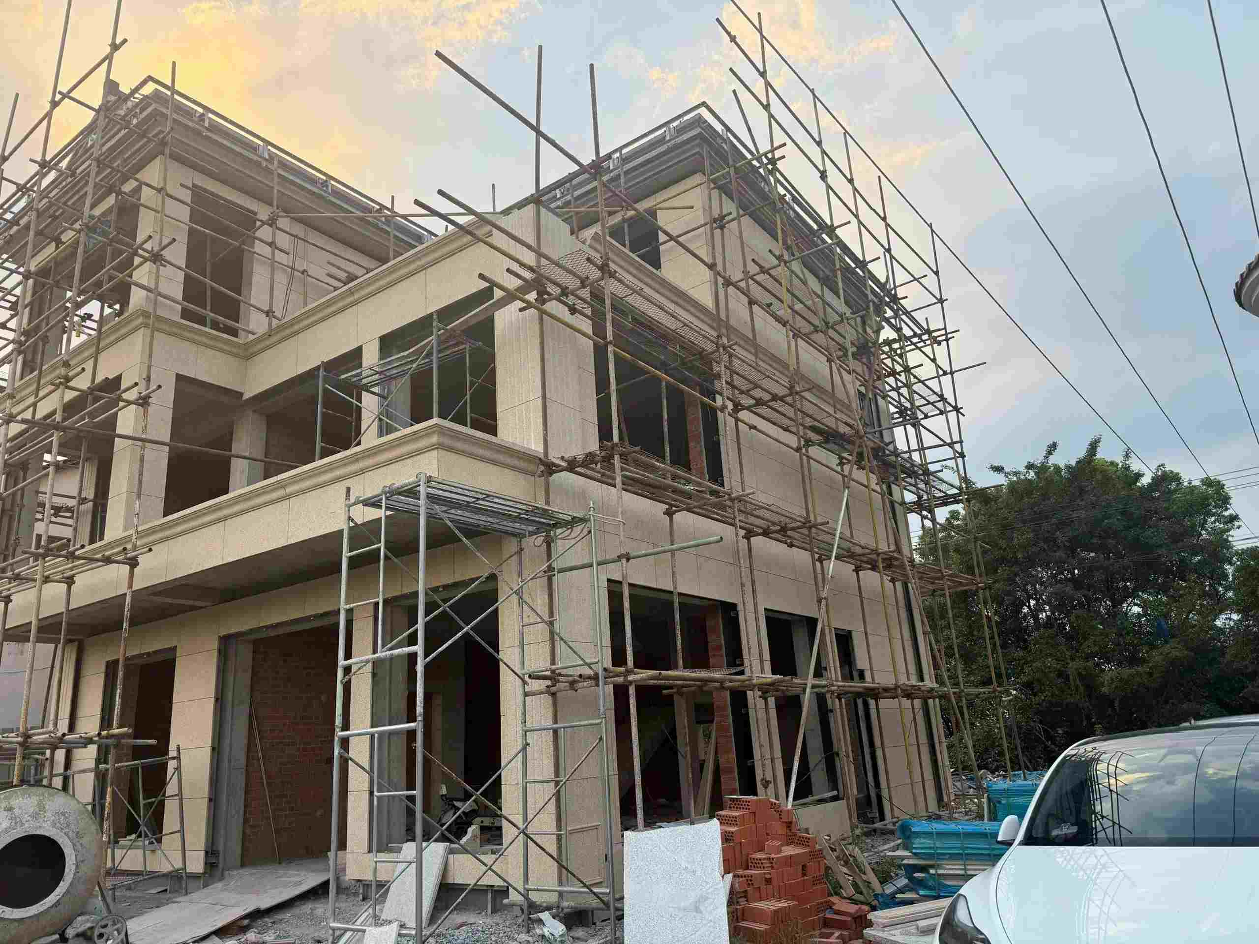 抚州 黄金麻荔枝面花岗岩外墙干挂