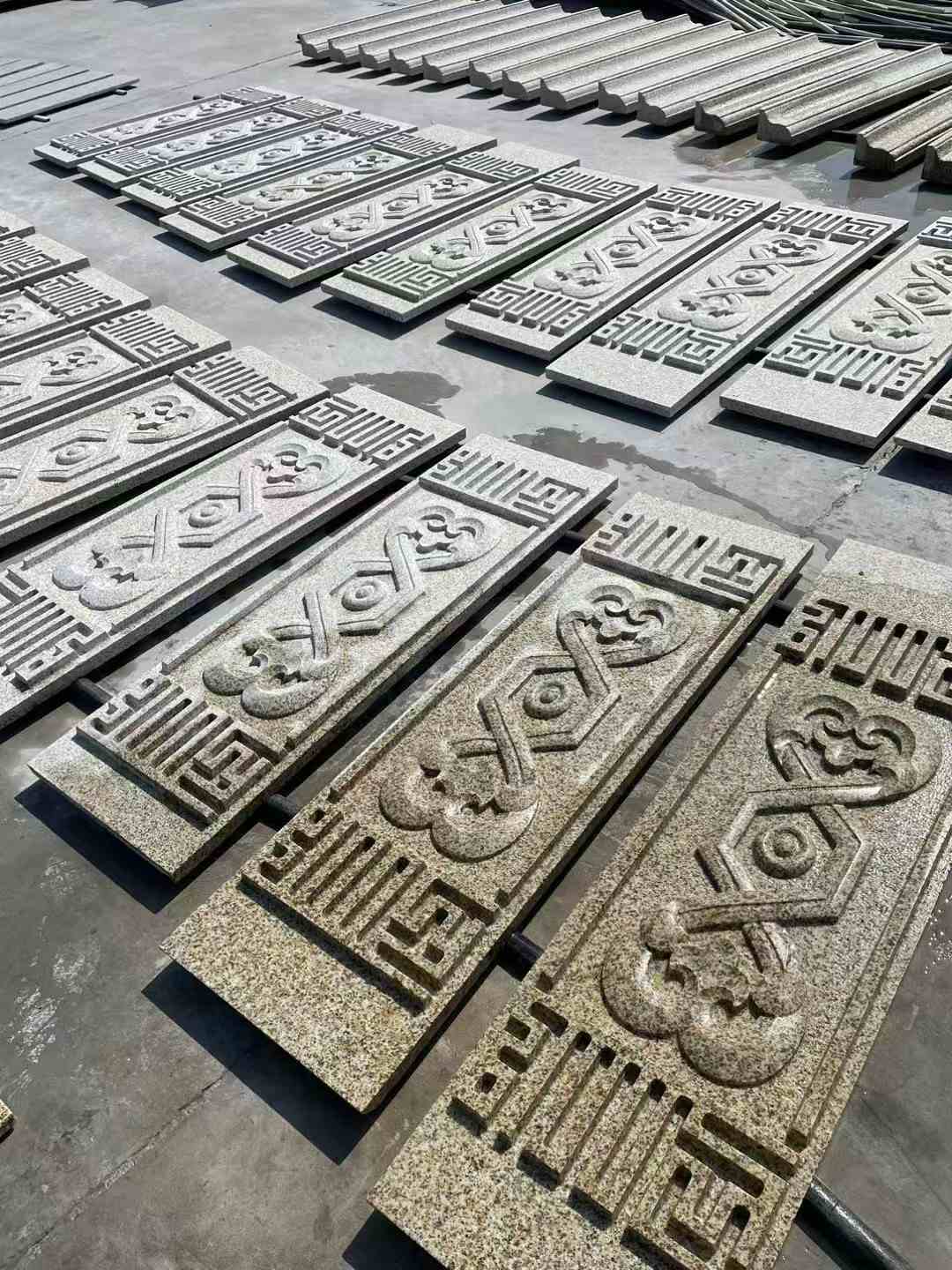 抚州 黄金麻花岗岩外墙雕刻板