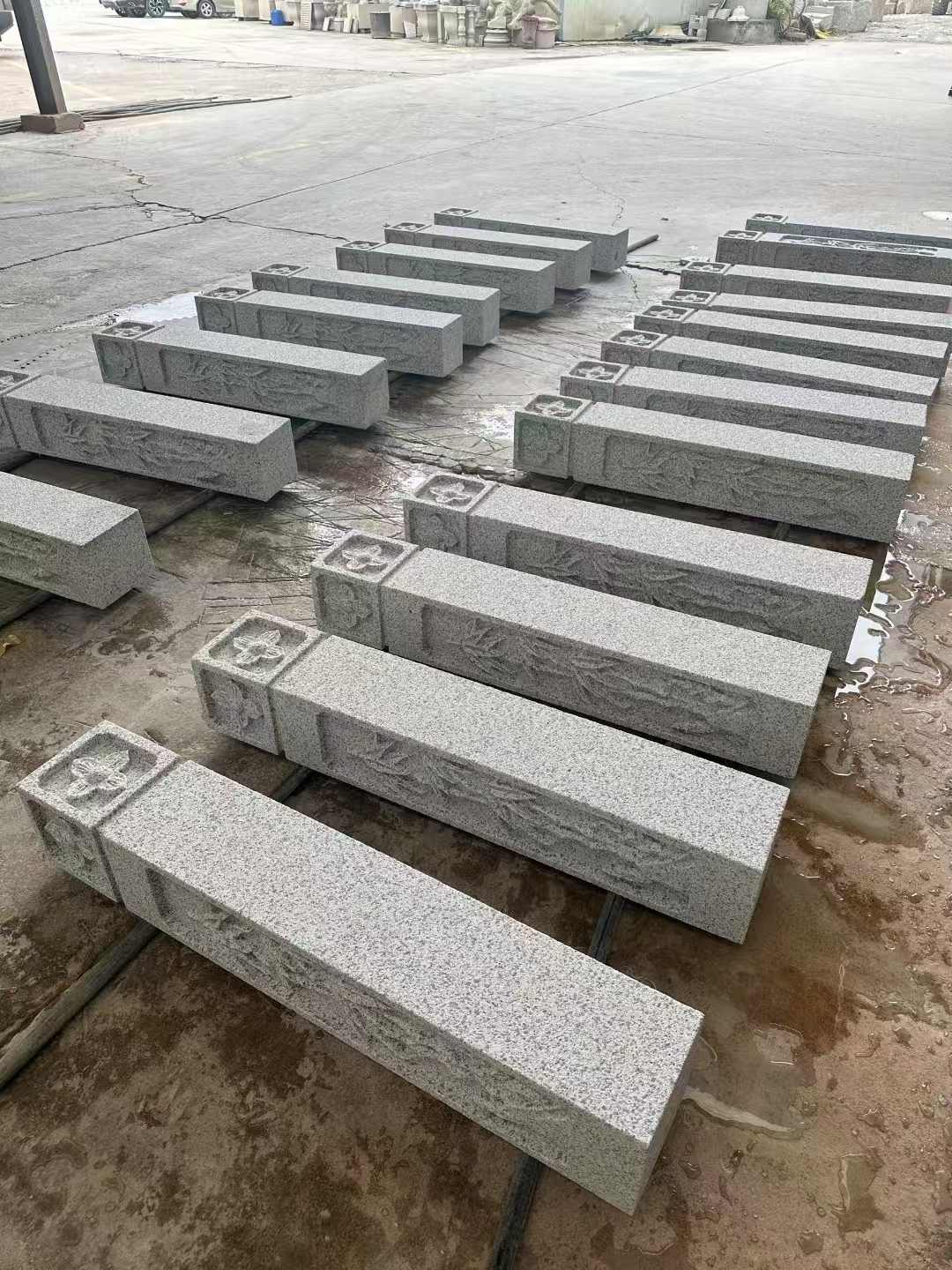 抚州 白麻方柱雕花防水