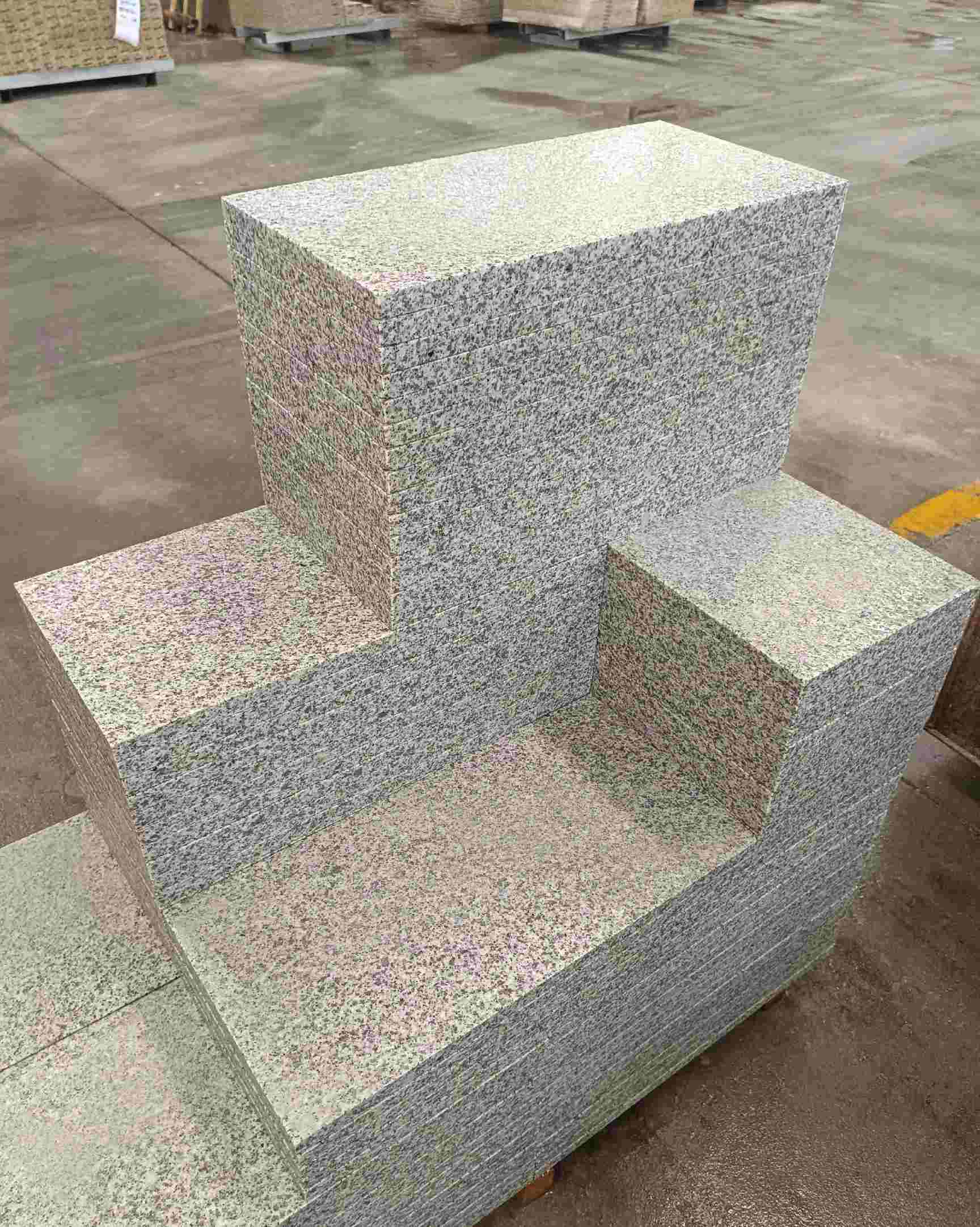 抚州 白麻花岗岩荔枝面地铺石